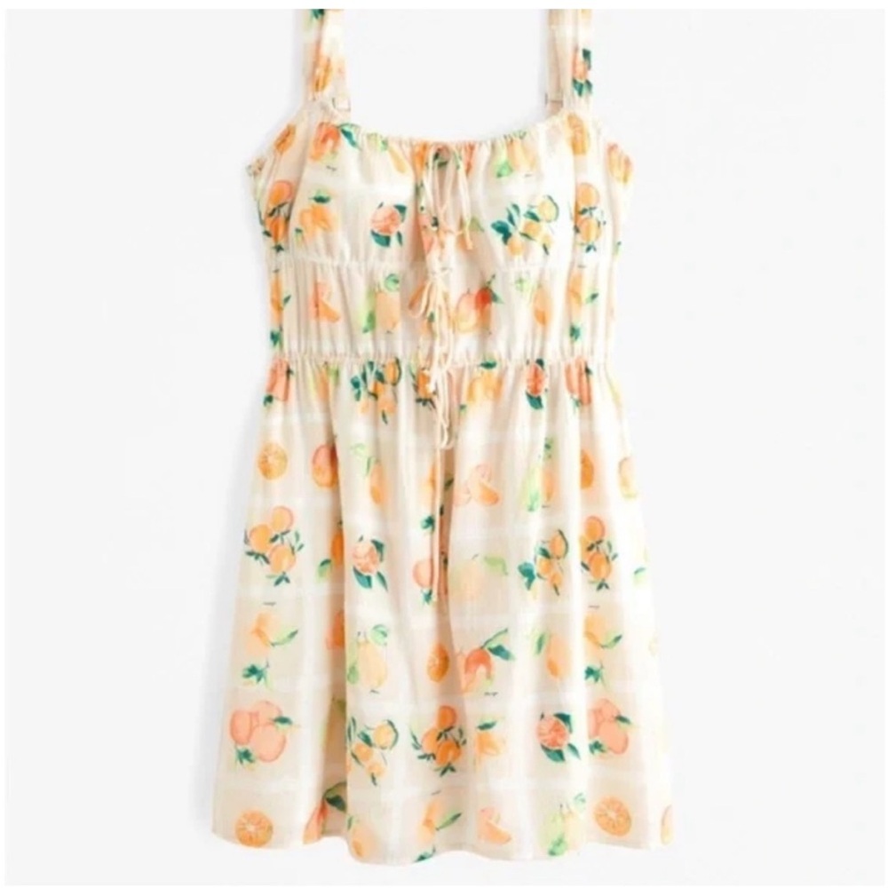 Abercrombie and Fitch Citrus Print Sundress size XS